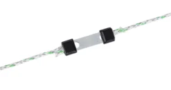 AKO Premium Ultra Weidezaunlitze, Länge 400 m, Ø 2,5 mm, weiß/grün
