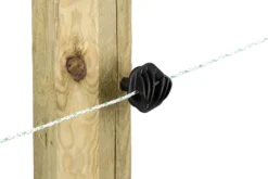 AKO Premium Ultra Weidezaunlitze, Länge 400 m, Ø 2,5 mm, weiß/grün