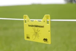 AKO Warnschild - Vorsicht Elektrozaun!