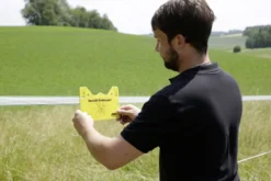 AKO Warnschild - Vorsicht Elektrozaun!