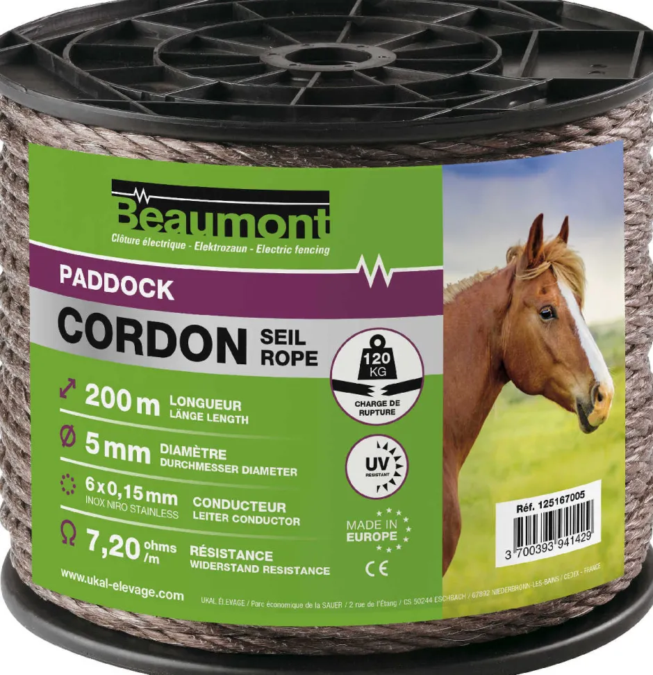 BEAUMONT „Paddock“ Kordel 5 mm