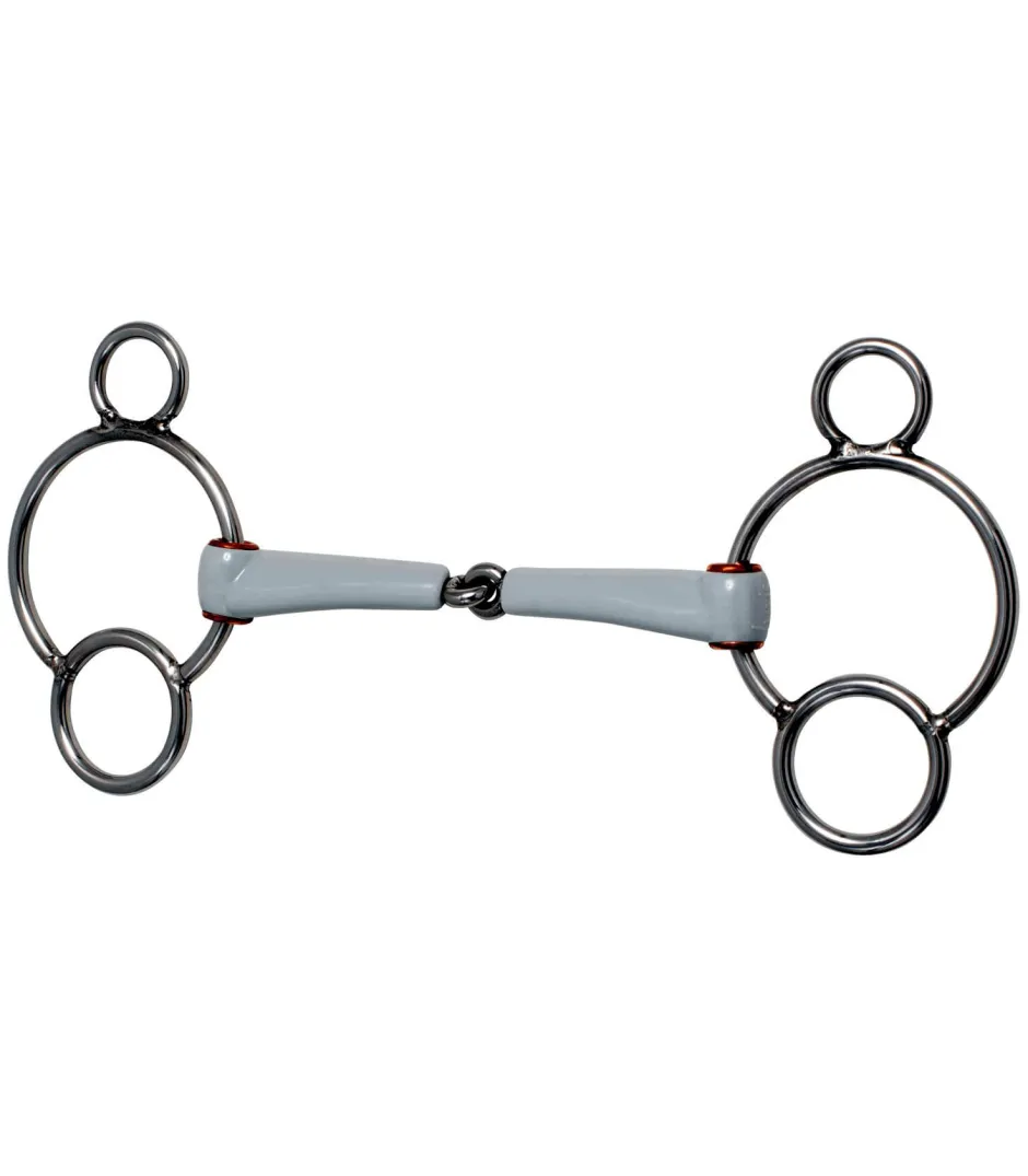 beris 3-Ring Gebiss, einfach gebrochen