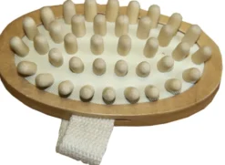 BORSTIQ Buchenholz Massagebürste