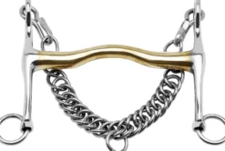 BUSSE Dressurkandare, verjüngte Zungenfreiheit, KAUGAN®, 14 mm