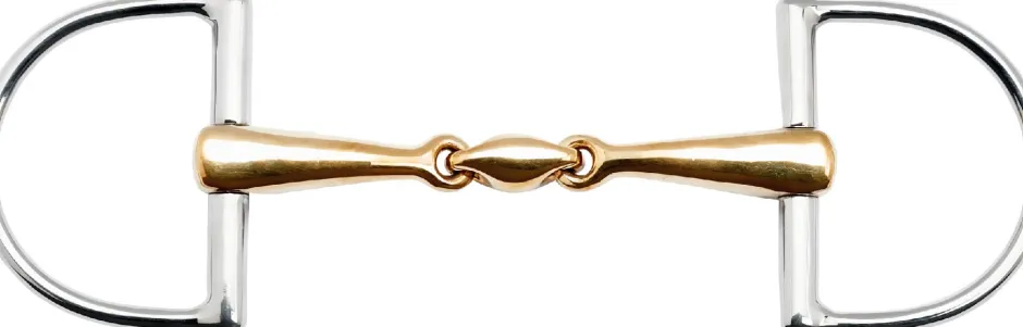 BUSSE D-Ring-Trense KAUGAN®-SHAPED, 16 mm, doppelt gebrochen