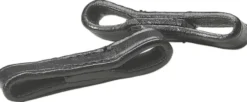 BUSSE Knebeltrensenschlaufen, Paar, schwarz