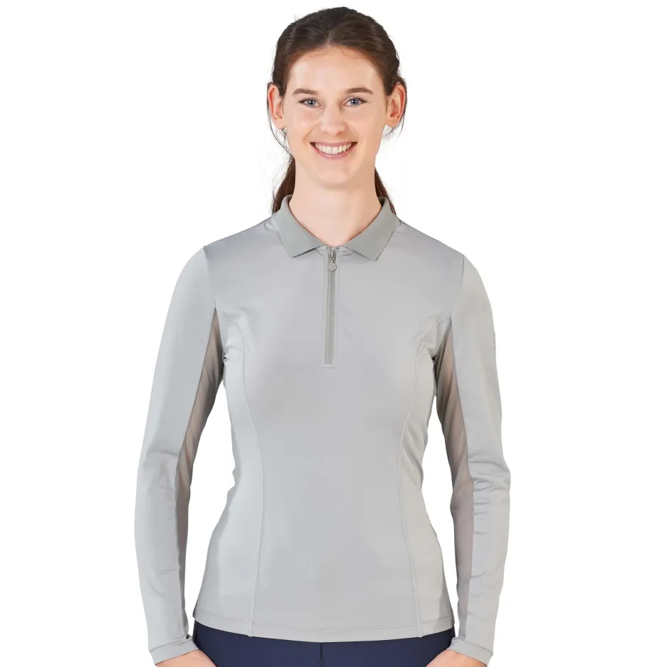 BUSSE Polo-Shirt ERIN TECH, Langarm