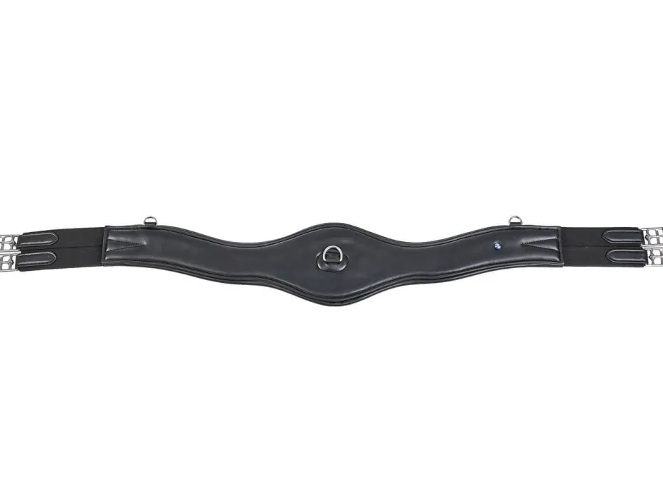 BUSSE PREMIUM Sattelgurt TURIN-LONG mit D-Ring, elastisch