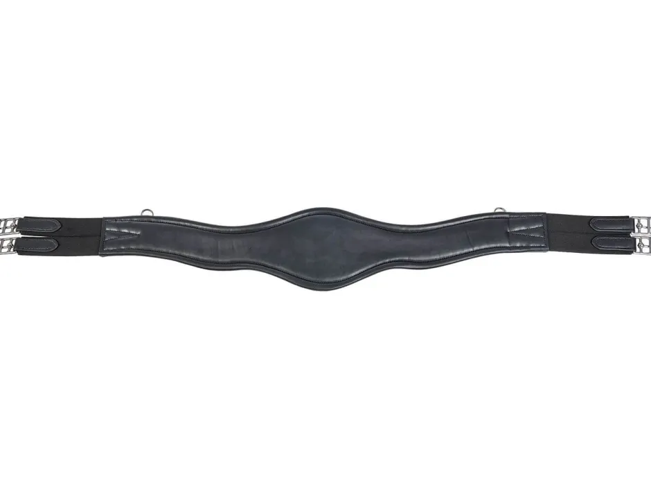 BUSSE PREMIUM Sattelgurt TURIN-LONG mit D-Ring, elastisch