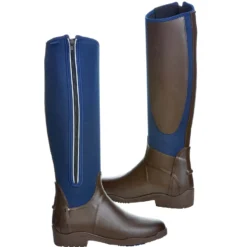 BUSSE Reit-Mud Boots CALGARY, braun/navy