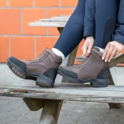 BUSSE Reit- und Stallschuh ZIP IT, wasserdicht, pure wool