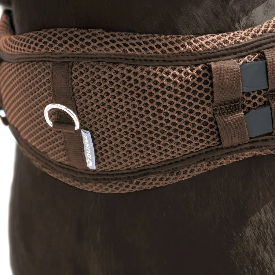 BUSSE Sattelgurt 3D AIR EFFECT-DRESSUR mit D-Ring