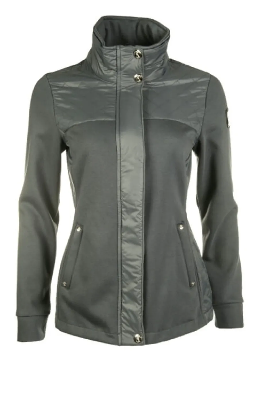 Cavallino Marino by HKM Jersey/Nylon Jacke -Silver Stream-