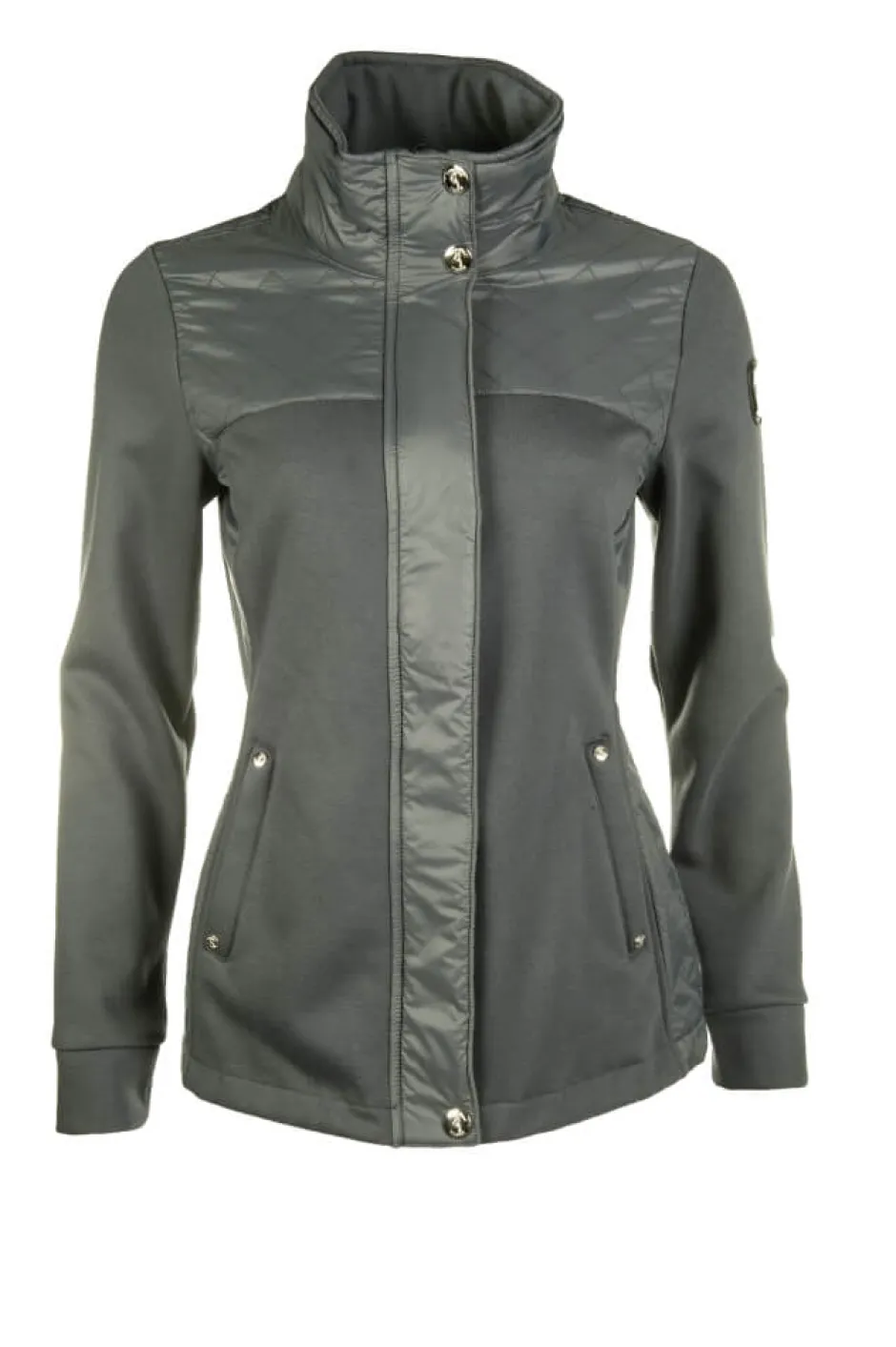Cavallino Marino by HKM Jersey/Nylon Jacke -Silver Stream-