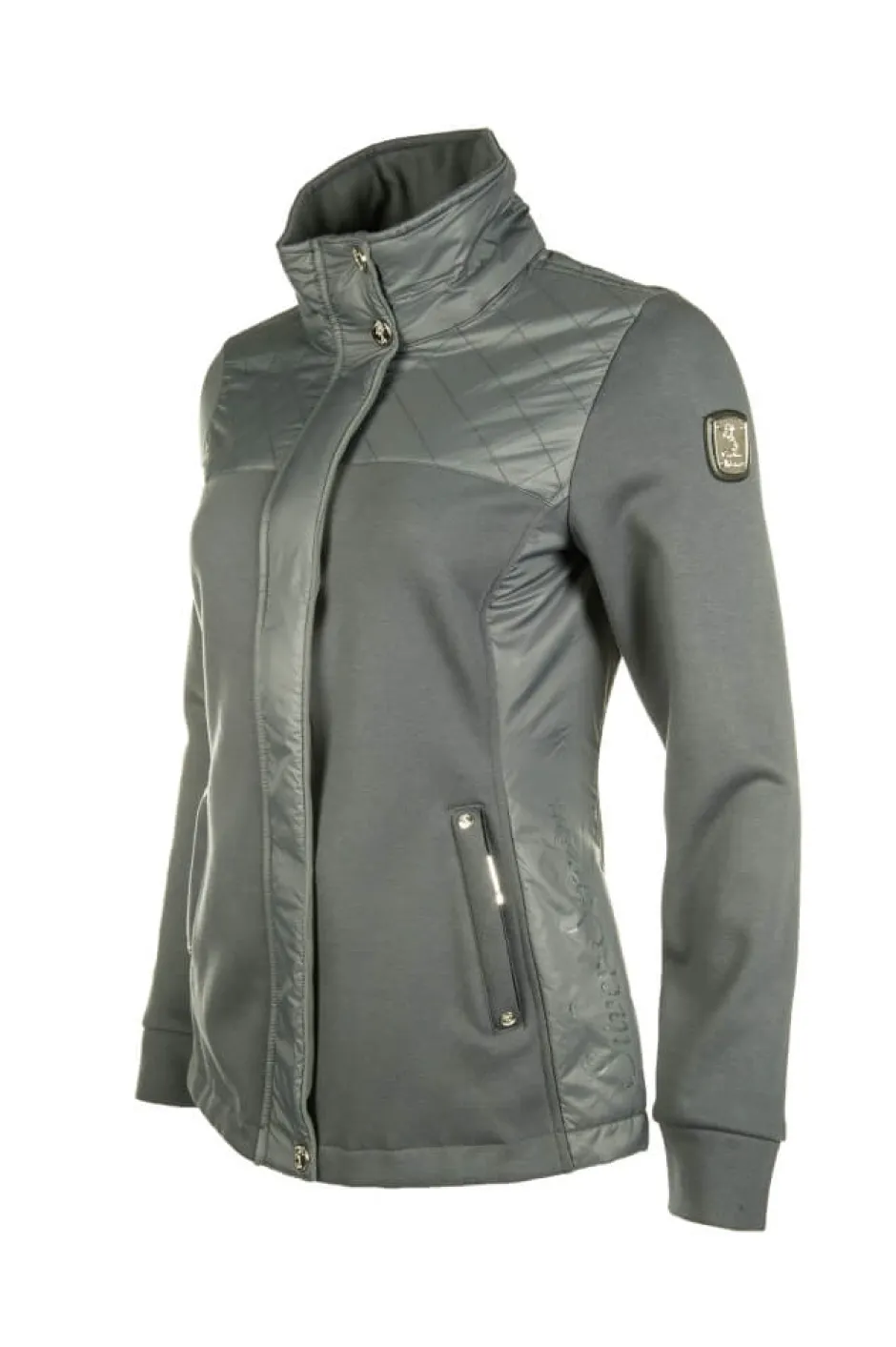 Cavallino Marino by HKM Jersey/Nylon Jacke -Silver Stream-