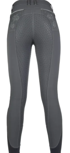 Cavallino Marino by HKM Reithose -Piemont EVA Floral- Silikon-Vollbesatz