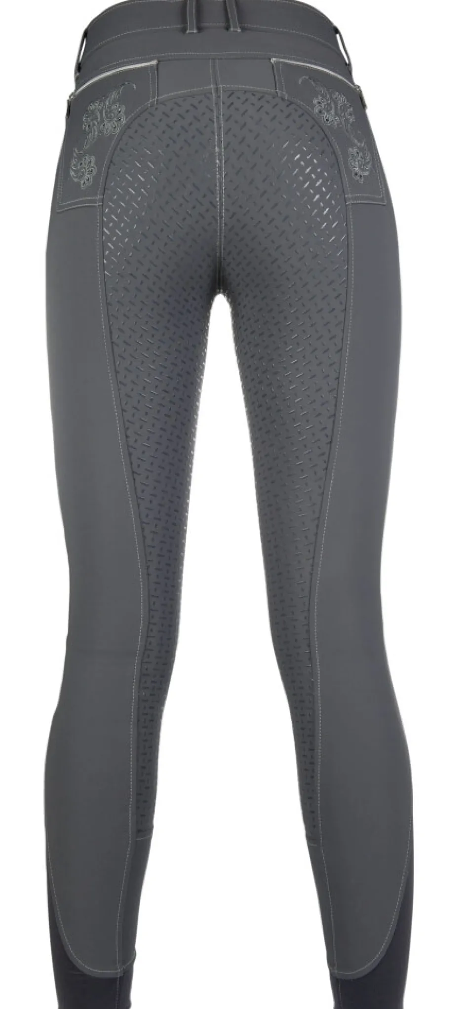 Cavallino Marino by HKM Reithose -Piemont EVA Floral- Silikon-Vollbesatz