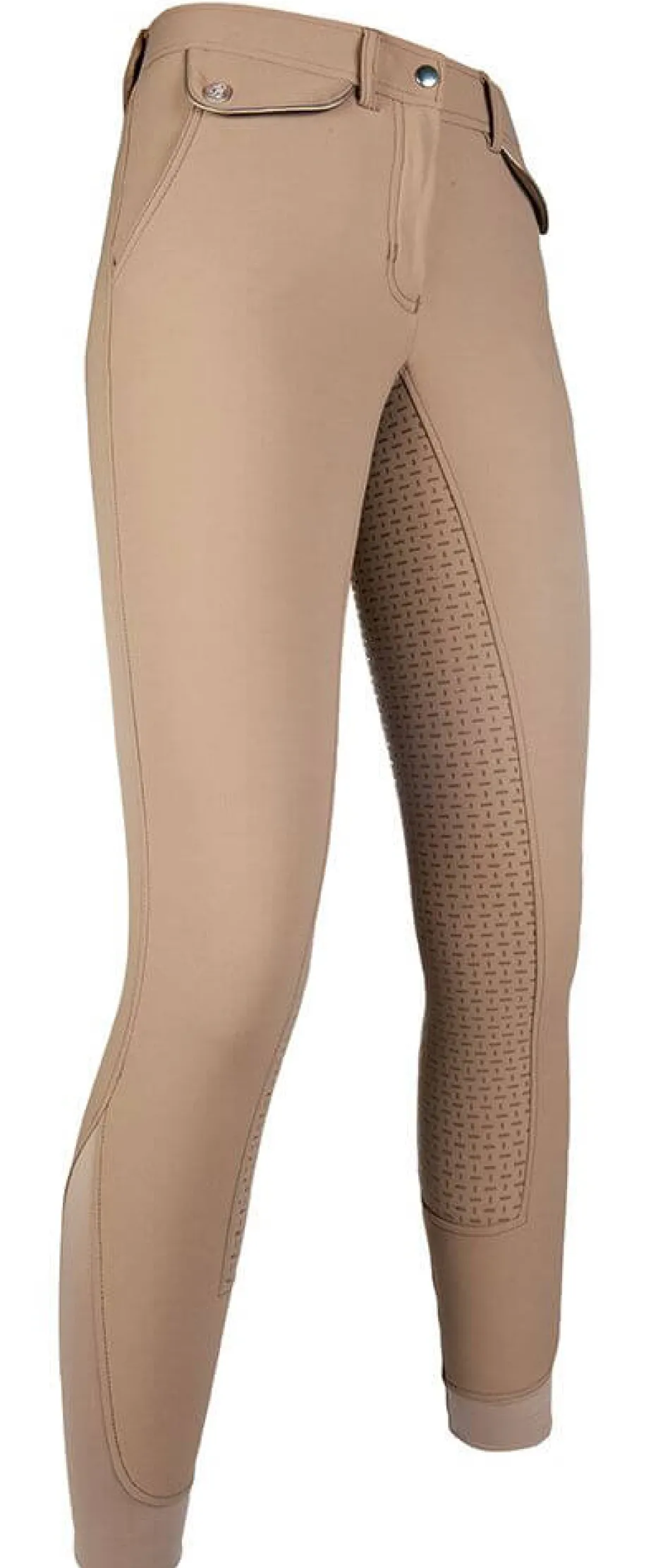 Cavallino Marino by HKM Reithose -Venezia EVA Flap- Silikon-Vollbesatz