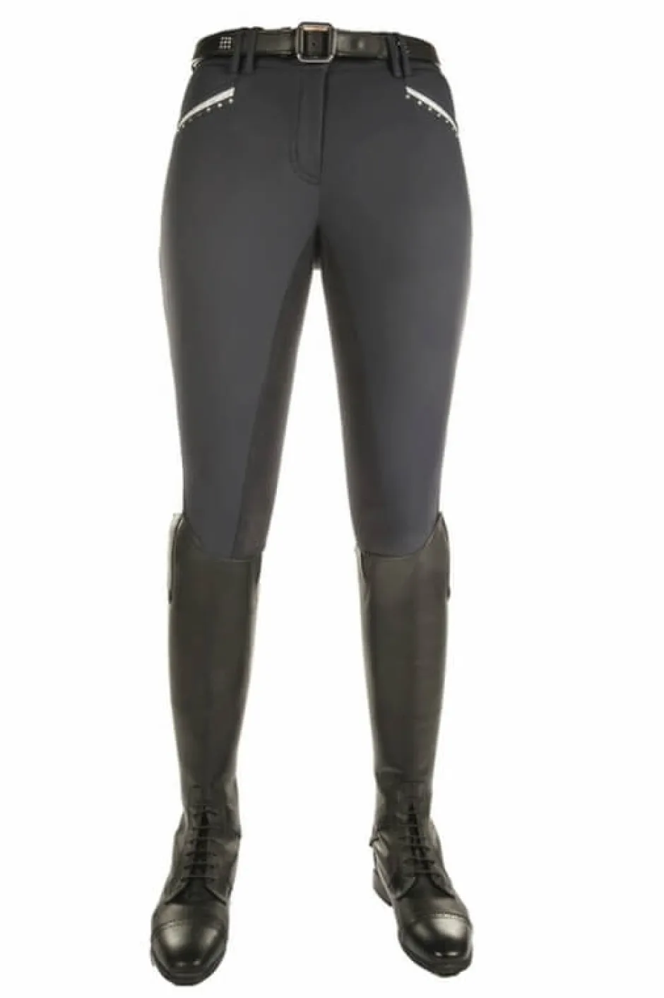 Cavallino Marino by HKM Reithose -Atlantis CRYSTAL- Dreiviertel Alos Besatz