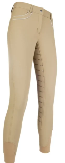 Cavallino Marino by HKM Reithose -Rimini EVA Piping- Silikon-Vollbesatz
