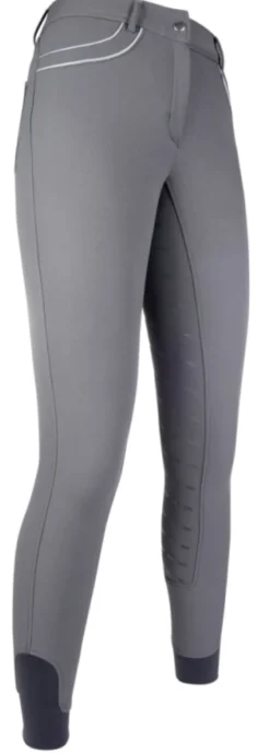Cavallino Marino by HKM Reithose -Rimini EVA Piping- Silikon-Vollbesatz