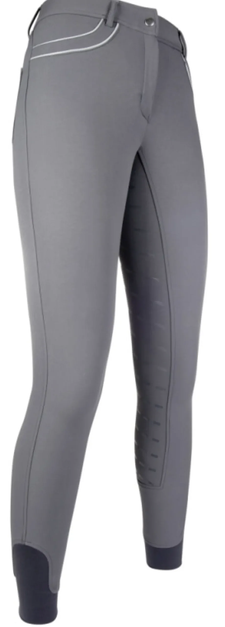 Cavallino Marino by HKM Reithose -Rimini EVA Piping- Silikon-Vollbesatz