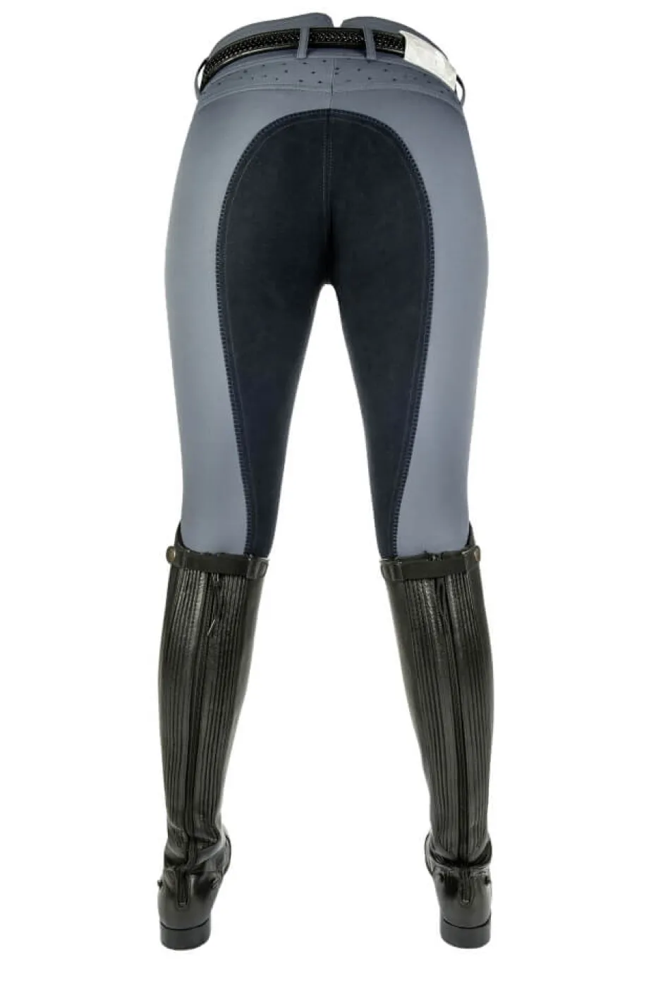 Cavallino Marino by HKM Reithose -Silver Stream Crystal- Dreiviertel Alos Besatz