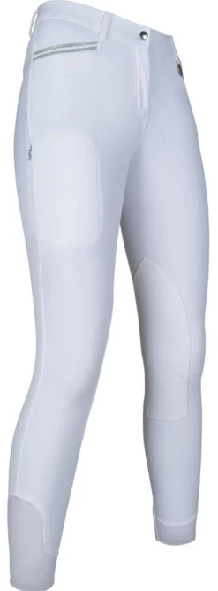 Cavallino Marino by HKM Reithose -Mondiale EVA Flap- Stoff-Kniebesatz