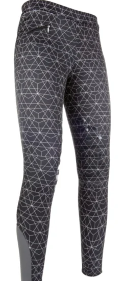 Cavallino Marino by HKM Reitleggings -Piemont- Silikon-Kniebesatz