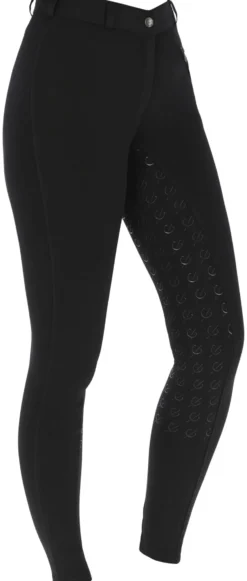 COVALLIERO Damen Vollbesatzreithose Organomic