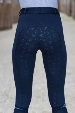 COVALLIERO Damen Vollbesatzreithose Organomic