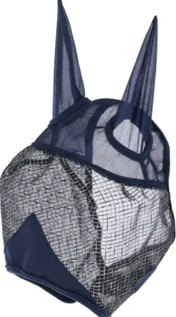 COVALLIERO Fliegenmaske mit Ohrenschutz
