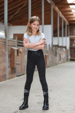 COVALLIERO Kinder Vollbesatzreithose Organomic