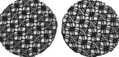 EQUITHEME Haarnetz Floral
