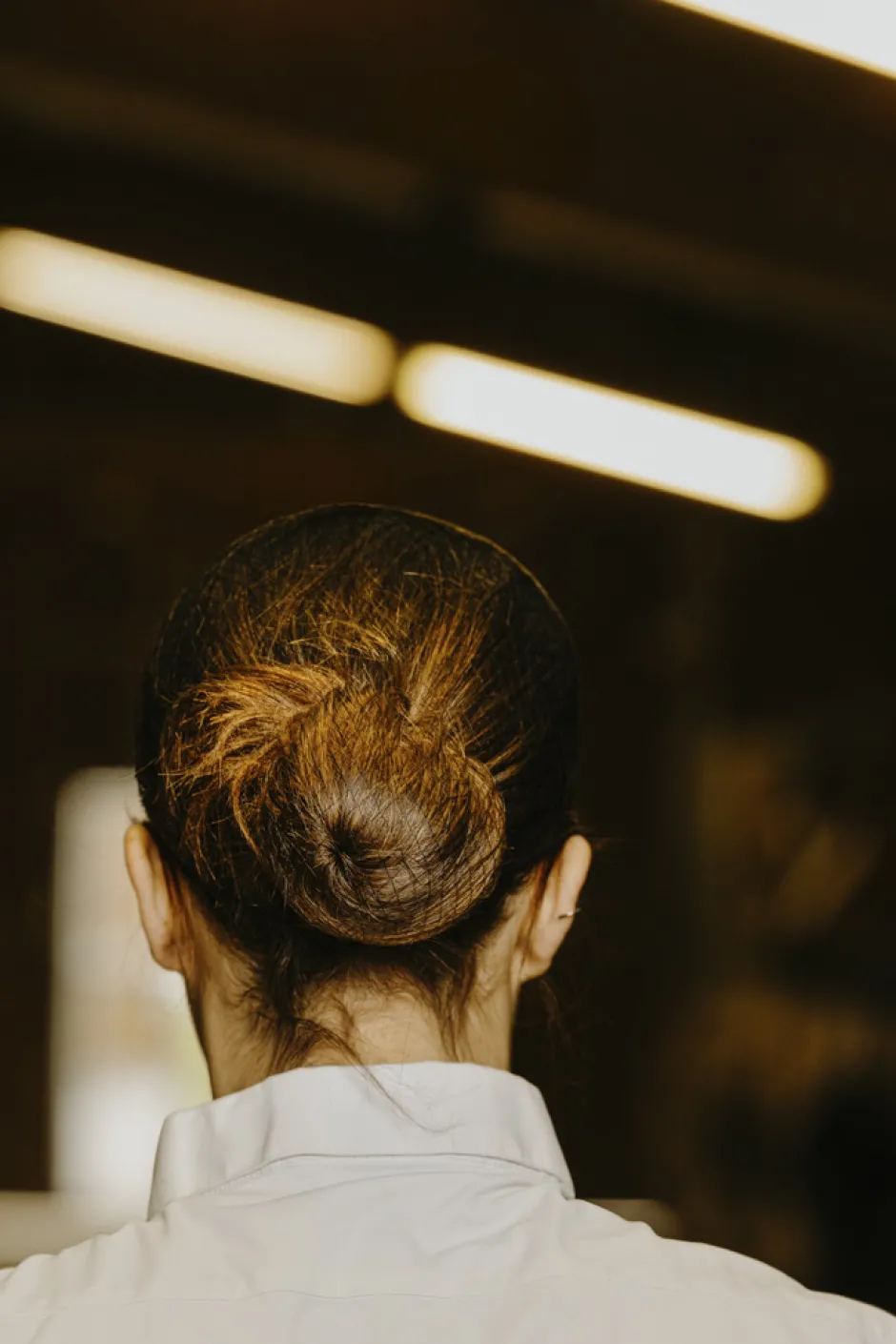 EQUITHEME Haarnetz-Haarspange aus Netzmaterial