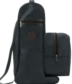 EQUITHEME Premium Stiefeltasche und Helmtasche