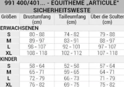 EQUITHÈME Articulé Sicherheitsweste