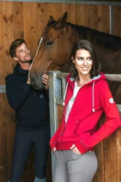 EQUITHÈME Courtney Kapuzenjacke mit Reißverschluss