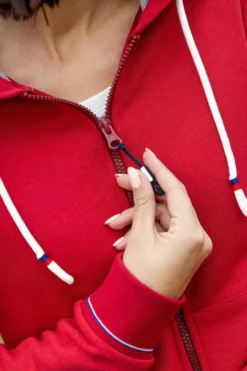 EQUITHÈME Courtney Kapuzenjacke mit Reißverschluss
