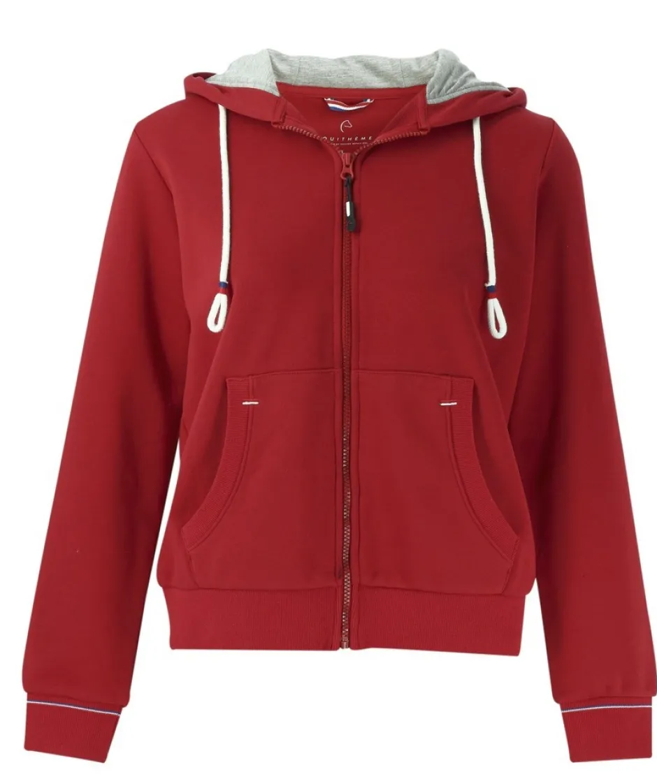 EQUITHÈME Courtney Kapuzenjacke mit Reißverschluss