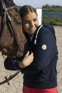 EQUITHÈME Courtney Kapuzenjacke mit Reißverschluss