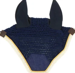EQUITHÈME Denim Fliegenohrehauben