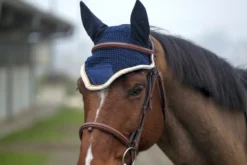 EQUITHÈME Denim Fliegenohrehauben