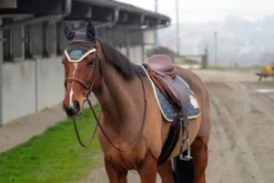EQUITHÈME Denim Fliegenohrehauben