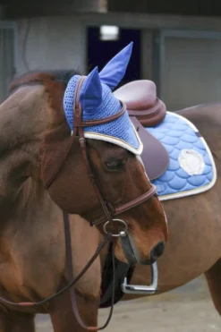 EQUITHÈME Denim Fliegenohrehauben