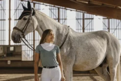 EQUITHÈME Funza Polo mit kurzen Ärmeln