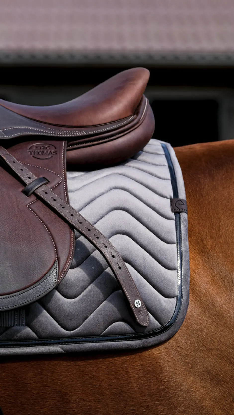 EQUITHÈME Glossy Schabracke