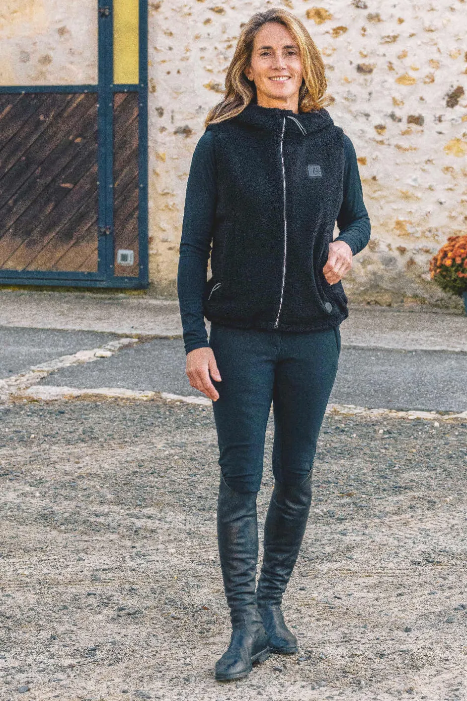 EQUITHÈME Heizfleeceweste - Valery