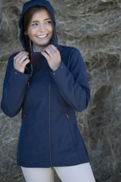 EQUITHÈME Lila Softshell Jacke