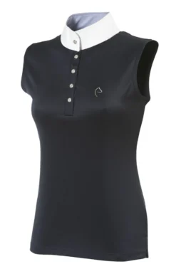 EQUI-THÈME Mesh Polo Shirt, ärmellos